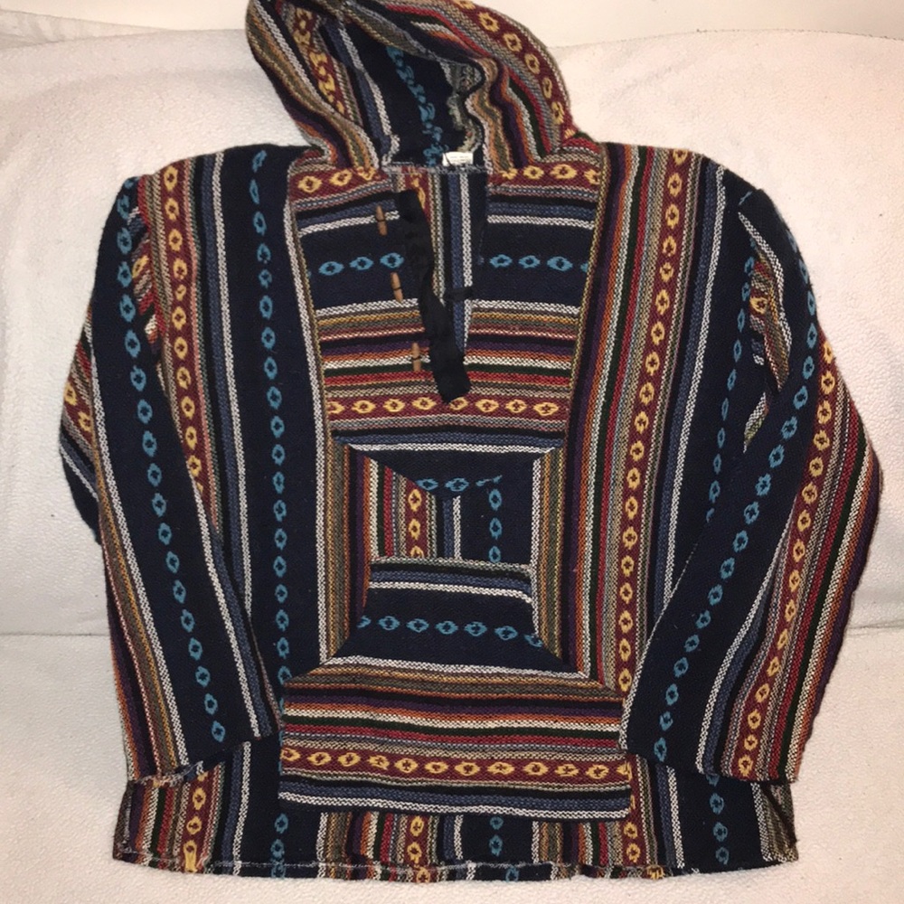 BOHO Hoodie! Size Large.